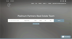 Desktop Screenshot of platinumpartnersteam.com